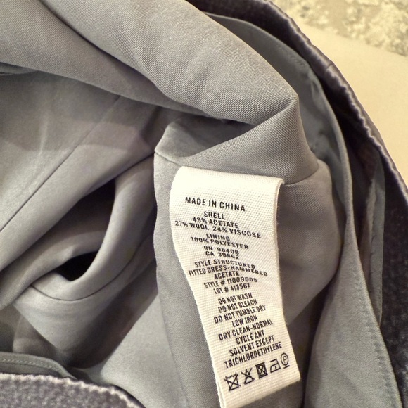 Theory Silver Shift Dress Size 12 - Picture 10 of 10